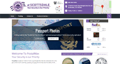 Desktop Screenshot of postalmax.com